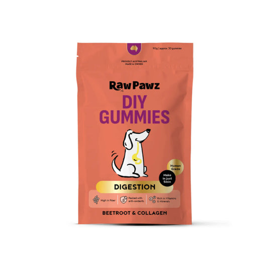 [EXP-20/09/2026] RAW PAWZ Digestion Diy Gummies Dog Treats 90g