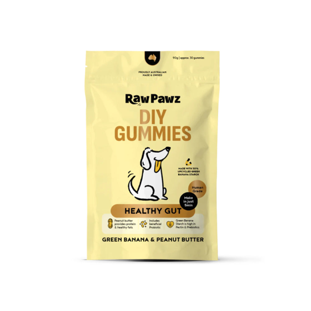 [EXP-20/09/2026] RAW PAWZ Healthy Gut Diy Gummies Dog Treats 90g