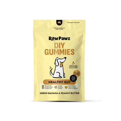 [EXP-20/09/2026] RAW PAWZ Healthy Gut Diy Gummies Dog Treats 90g