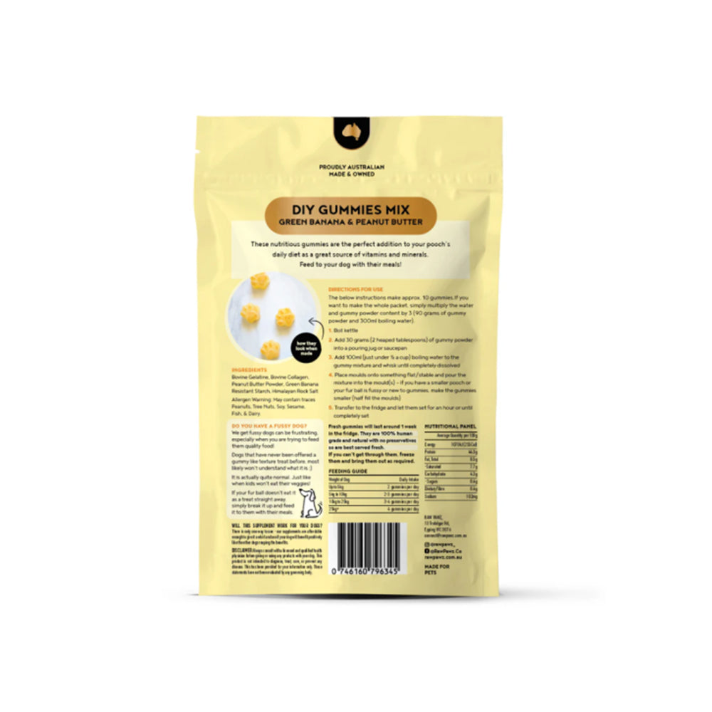 [EXP-20/09/2026] RAW PAWZ Healthy Gut Diy Gummies Dog Treats 90g