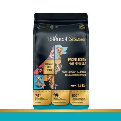 TALENTAIL Ultimate Pacific Ocean Fish Dog Food for All Life Stages 1.8kg