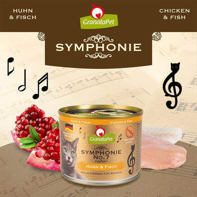 GRANATAPET Symphonie No. 7 Chicken & Fish Cat Wet Food