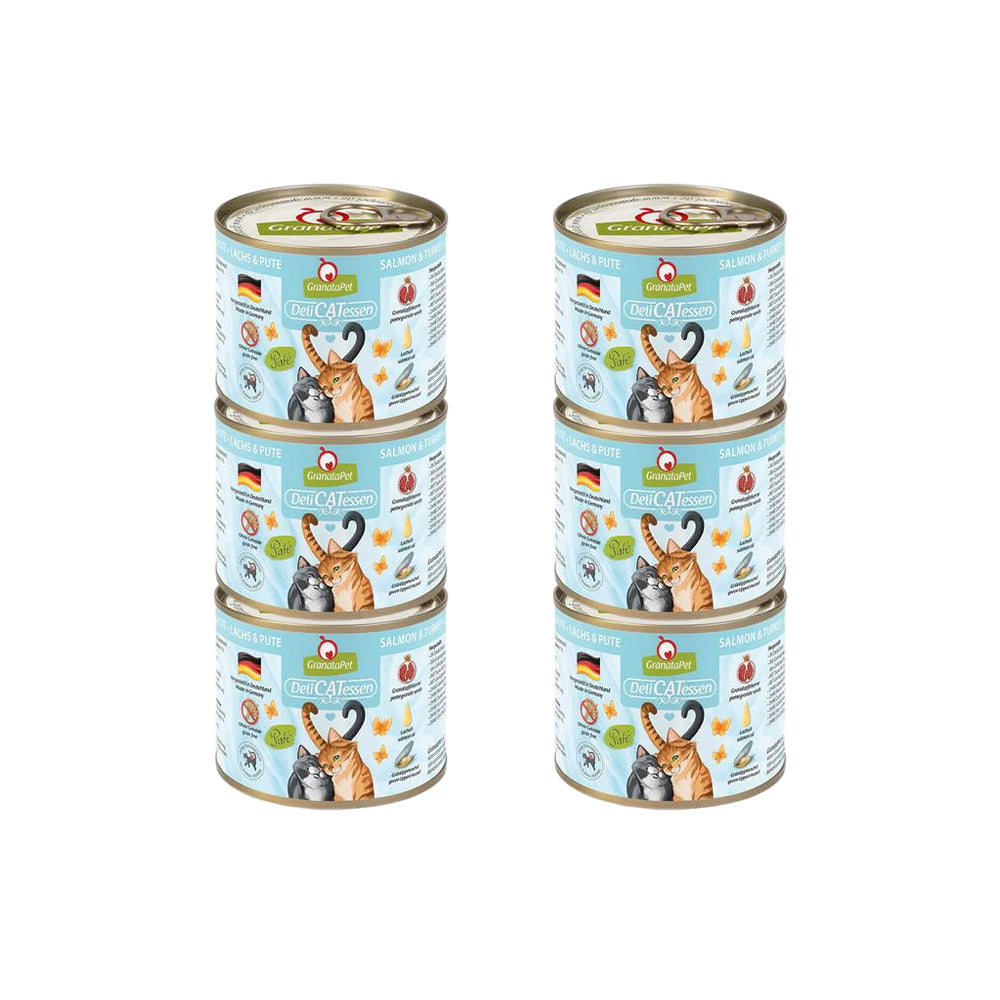 GRANATAPET Delicatessen Salmon & Turkey Cat Wet Food