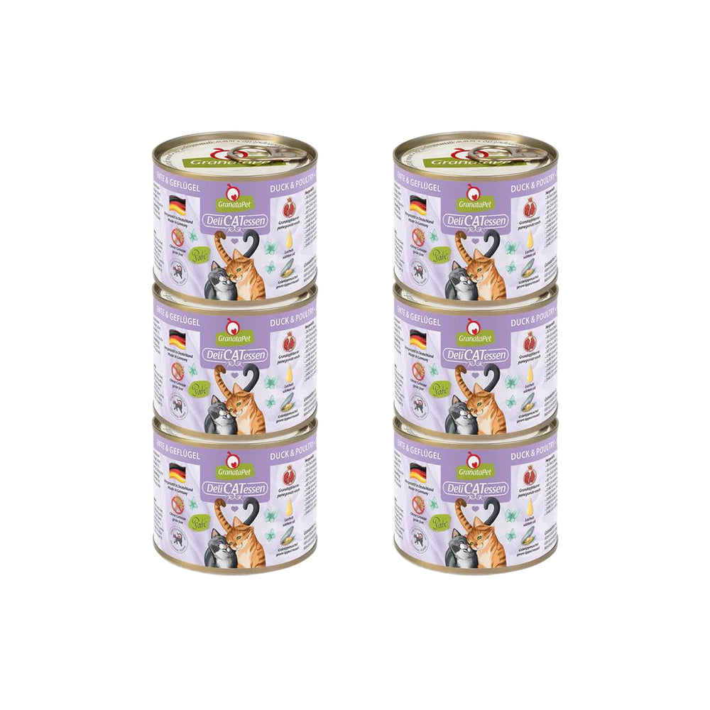 GRANATAPET Delicatessen Duck & Poultry Cat Wet Food