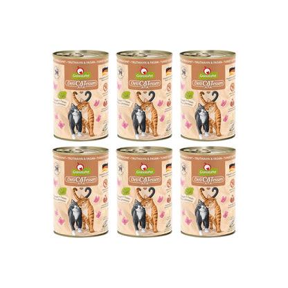 GRANATAPET Delicatessen Turkey & Pheasant Cat Wet Food