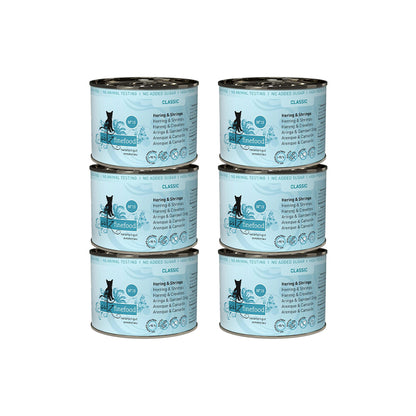 CATZ FINEFOOD Classic No.13 Herring & Shrimps Cat Food