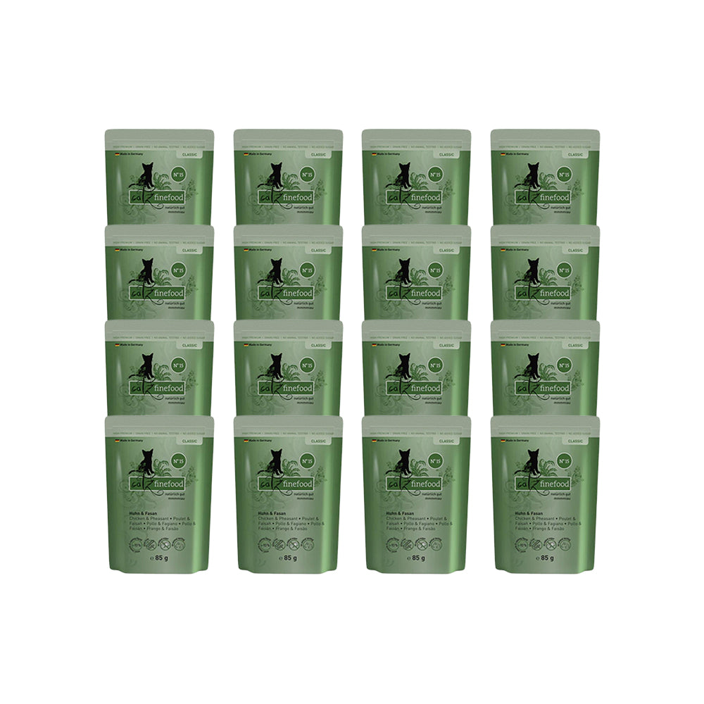 CATZ FINEFOOD Classic No.15 Chicken & Pheasant Cat Food