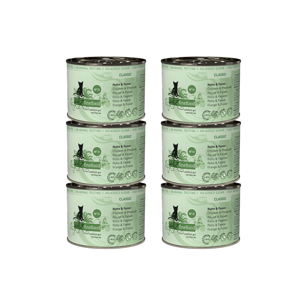 CATZ FINEFOOD Classic No.15 Chicken & Pheasant Cat Food