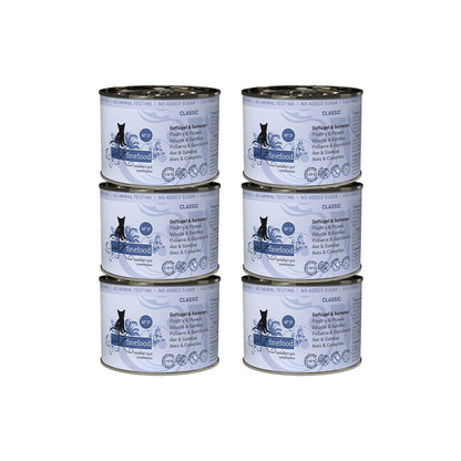 CATZ FINEFOOD Classic No.17 Poultry & Prawns Cat Food