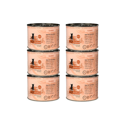 CATZ FINEFOOD Classic No.25 Chicken & Tuna Cat Food