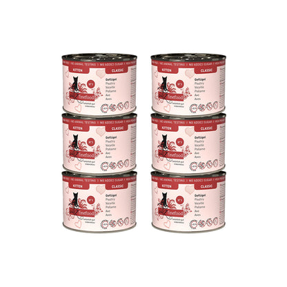 CATZ FINEFOOD Classic Kitten No.3 Poultry Cat Food