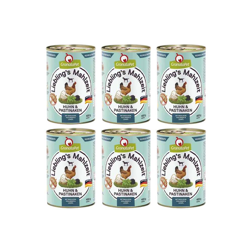 GRANATAPET Liebling's Mahlzeit Chicken & Parsnips Dog Wet Food