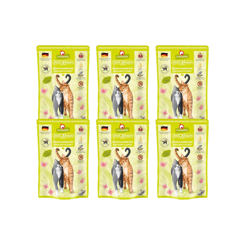 GRANATAPET Delicatessen Pheasant & Coney Cat Wet Food
