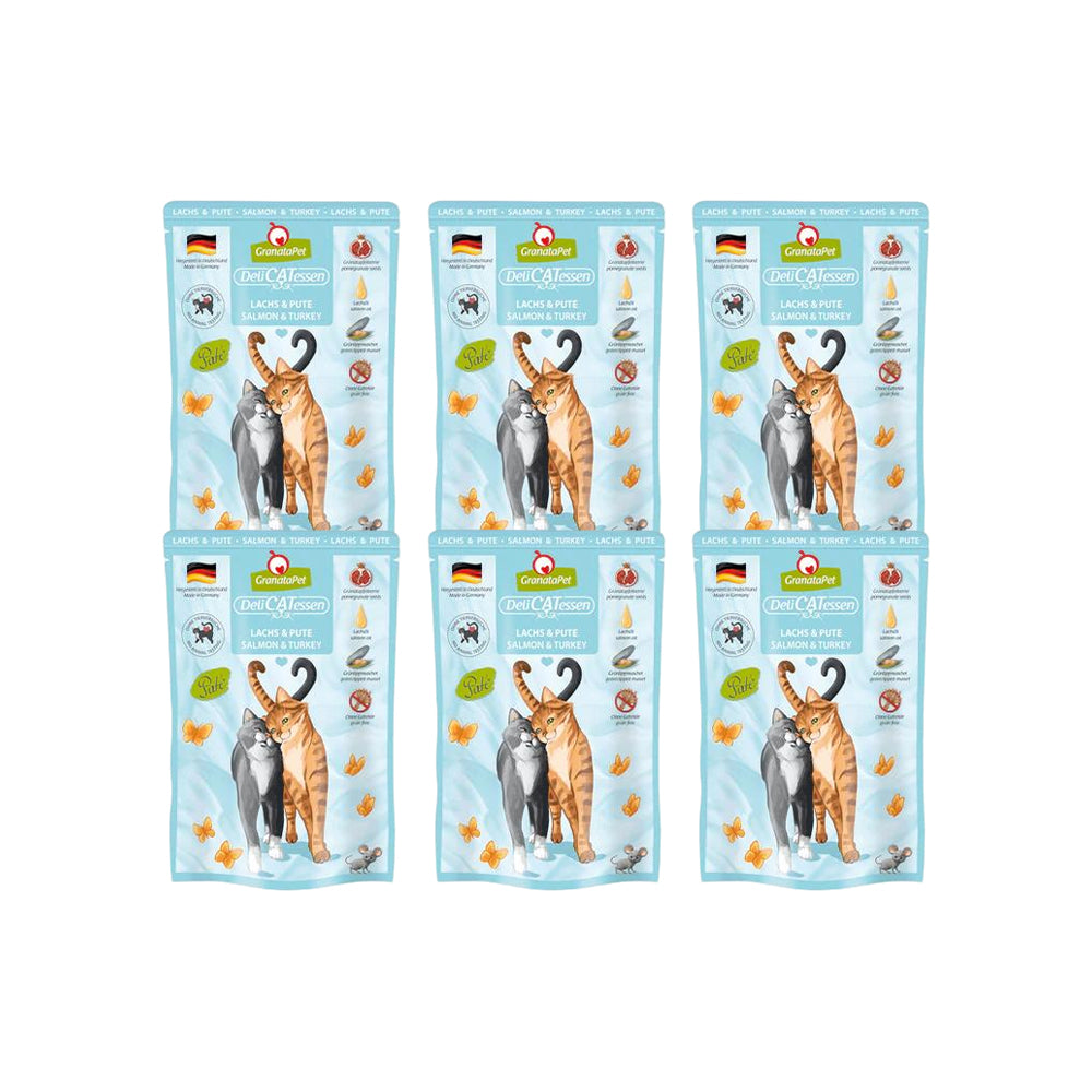 GRANATAPET Delicatessen Salmon & Turkey Cat Wet Food