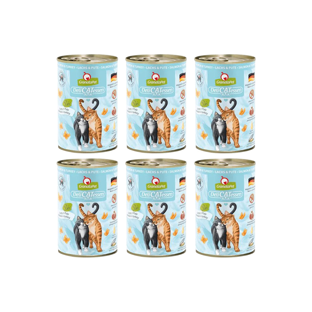 GRANATAPET Delicatessen Salmon & Turkey Cat Wet Food
