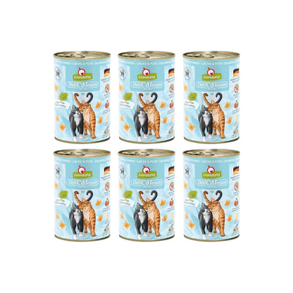 GRANATAPET Delicatessen Salmon & Turkey Cat Wet Food