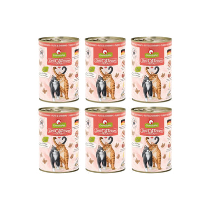 GRANATAPET Delicatessen Turkey & Shrimps Cat Wet Food
