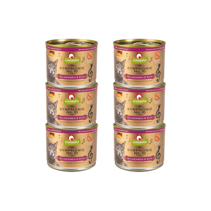 GRANATAPET Symphonie No. 10 Wild boar & Duck Cat Wet Food