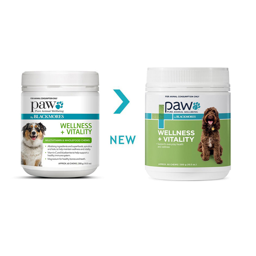 PAW Wellness + Vitality Multivitamin Chews 300g