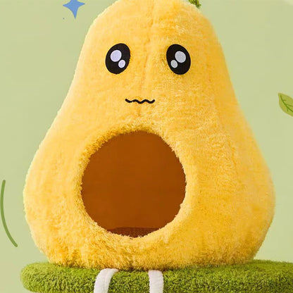 CMISSTREE Pear-Shaped Scratching Post And Cat Bed