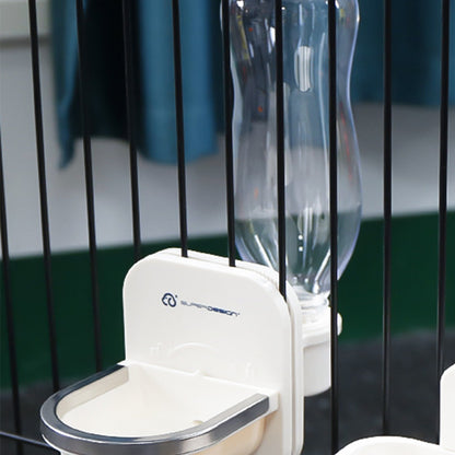 Auto-Fill Hanging Water Bottle for Cages: Perfect for Cats, Birds & Small Pets