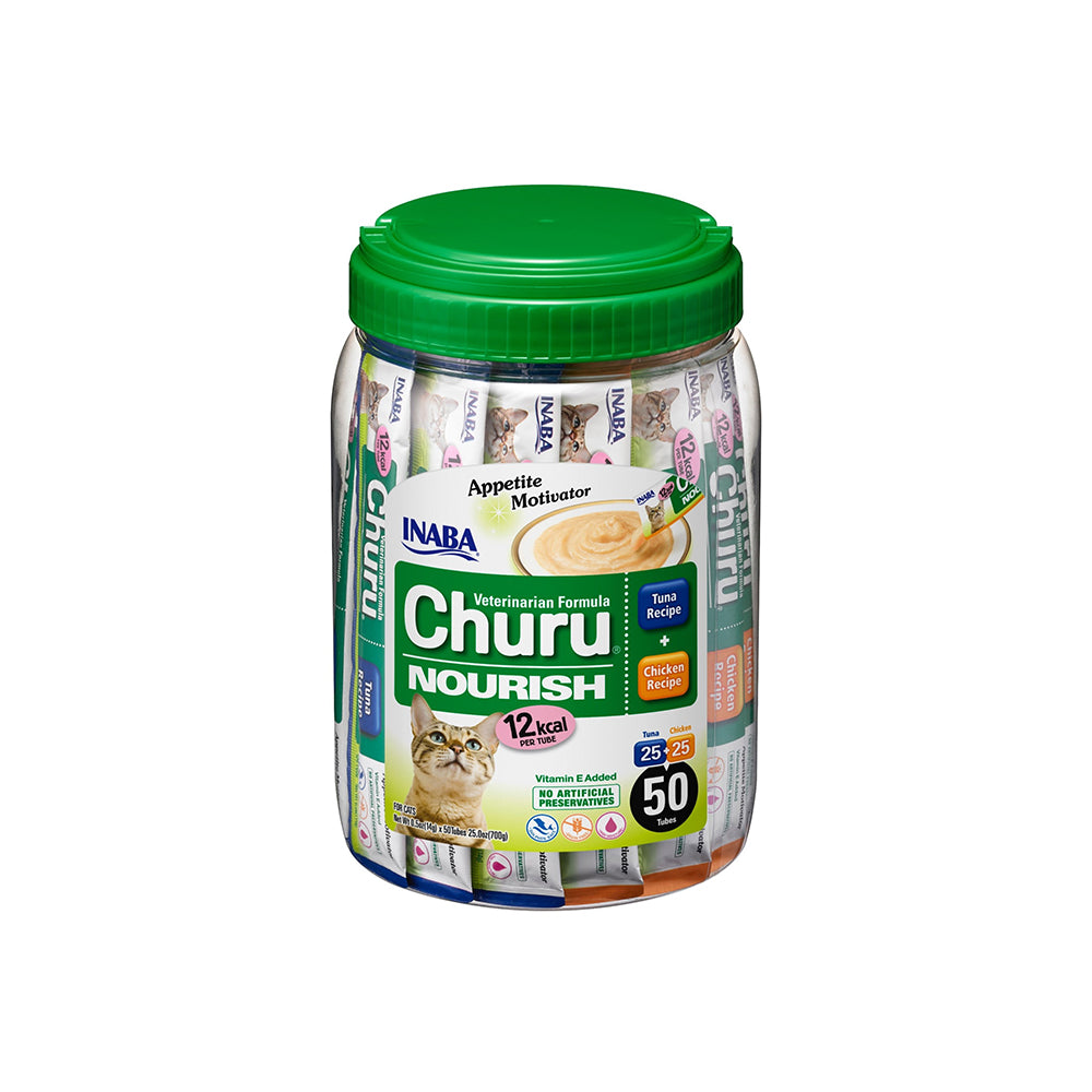 INABA Churu Nourish Tuna Recipe & Chicken Recipe 700g（14g x 50）UVC-111