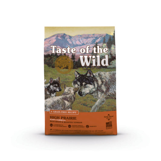 TASTE OF THE WILD High Prairie Grain Free Dog Food for Puppy
