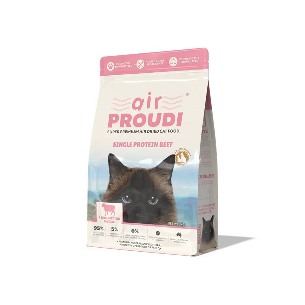 AIR PROUDI Premium Beef Air Dried Cat Food