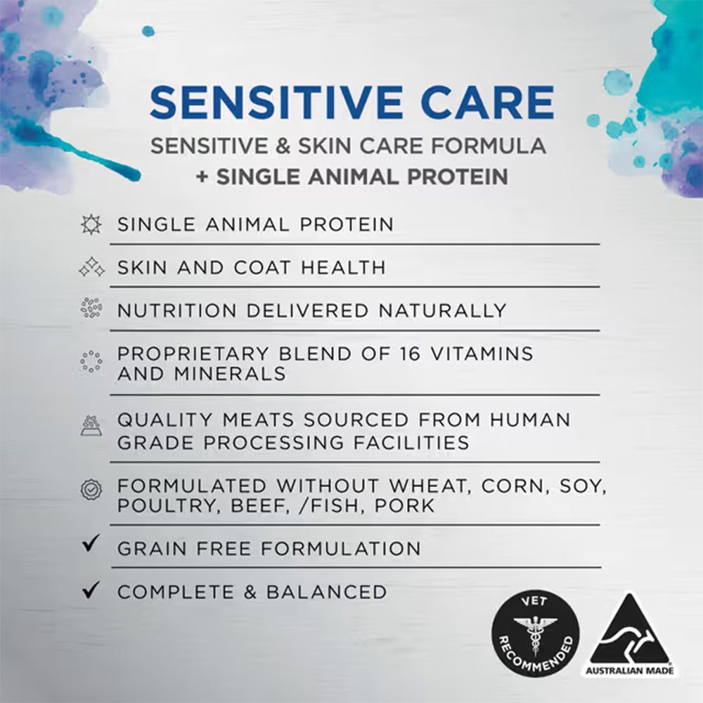 IVORY COAT Inspired By Raw Sensitive Care Wet Dog Food 100g x 9