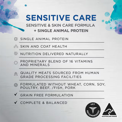 IVORY COAT Inspired By Raw Sensitive Care Wet Dog Food 100g x 9