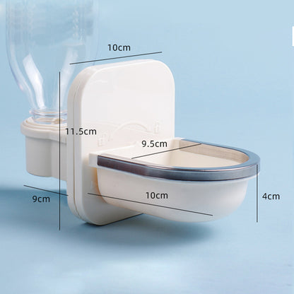 Auto-Fill Hanging Water Bottle for Cages: Perfect for Cats, Birds & Small Pets