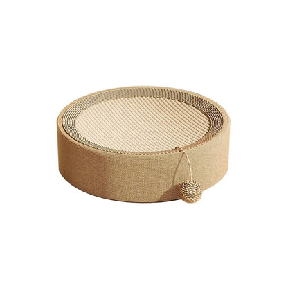 Jute Round Cat Scratcher - 40X40X10 cm