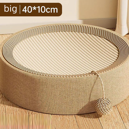 Jute Round Cat Scratcher - 40X40X10 cm