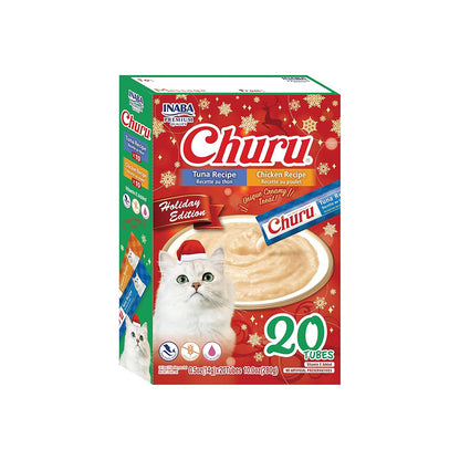 INABA Churu Holday Pack Tuna & Chicken （14g x 20）25LEP2201