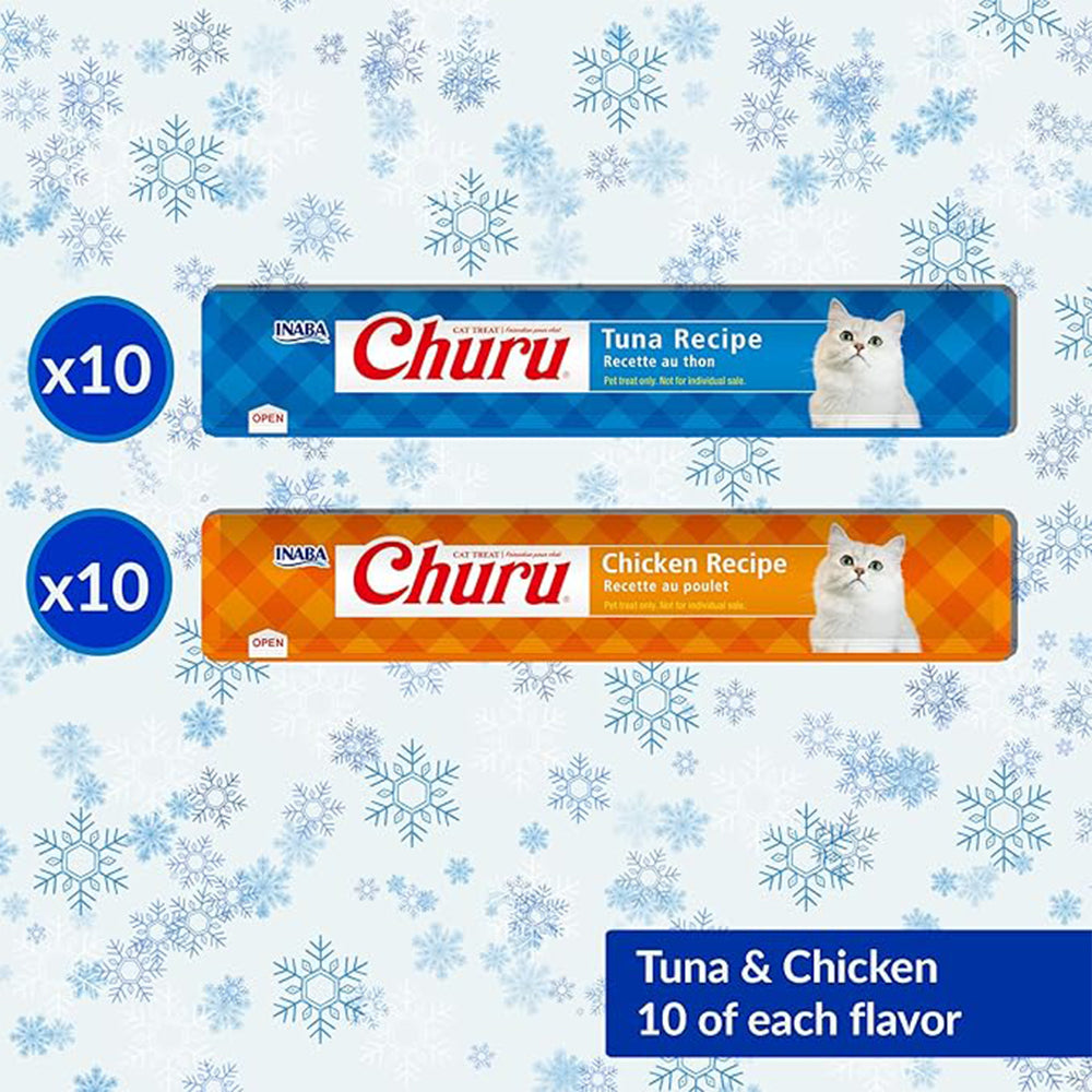INABA Churu Holday Pack Tuna & Chicken （14g x 20）25LEP2201
