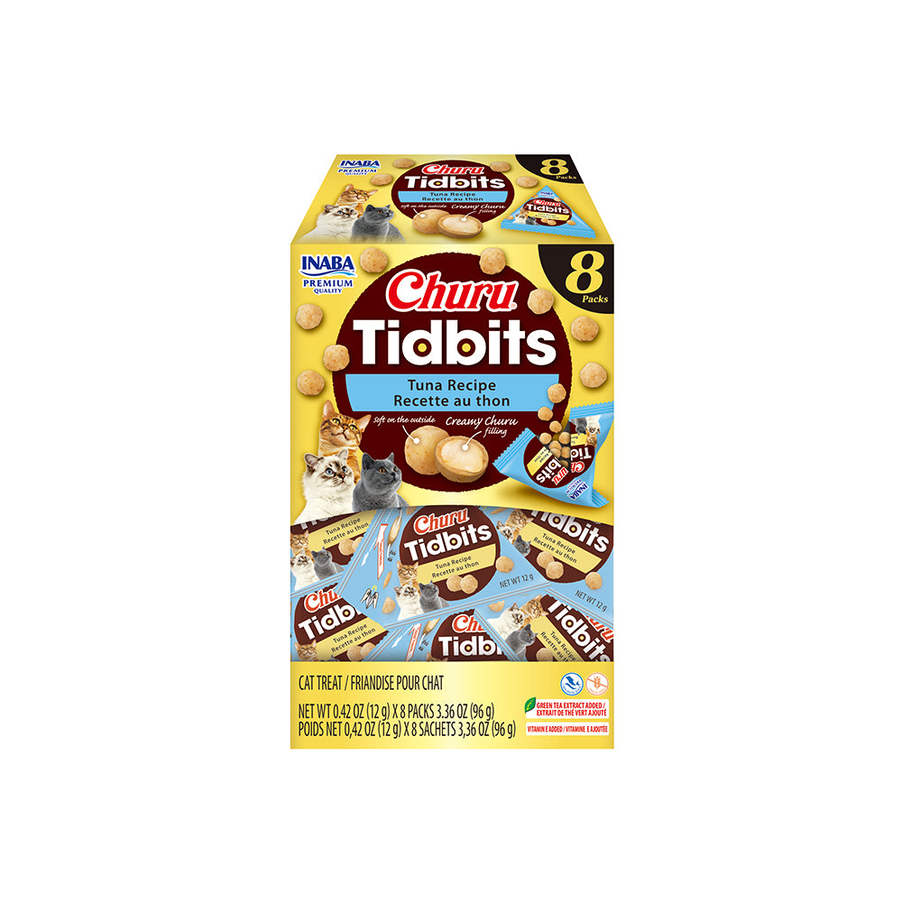 INABA Churu Tidbits Tuna Recipe (12g x 8) USA-734