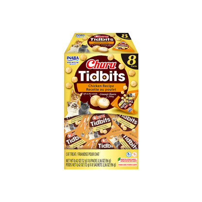 INABA Churu Tidbits Chicken Recipe (12g x 8) USA-736