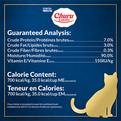 INABA Churu Entree Stew Chicken Recipe with Tuna 50g