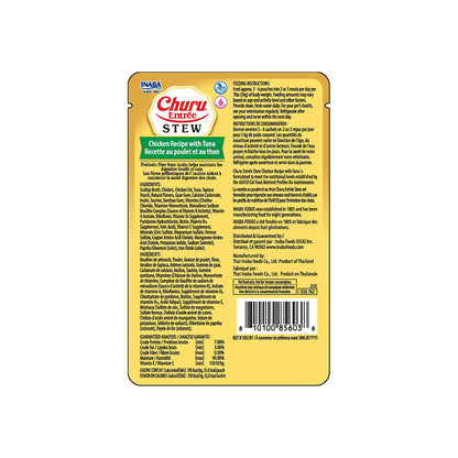 INABA Churu Entree Stew Chicken Recipe with Tuna 50g