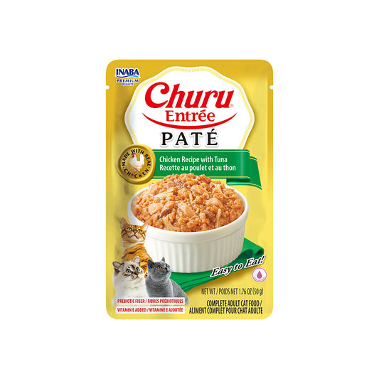 INABA Churu Entree Pate Chicken Recipe with Tuna 50g