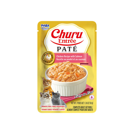 INABA Churu Entree Pate Chicken Recipe with Salmon 50g