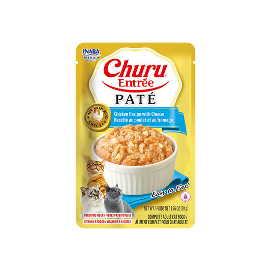 INABA Churu Entree Pate Chicken Recipe with Cheese 50g