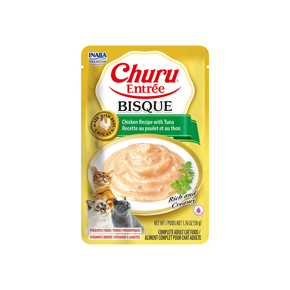 INABA Churu Entree Bisque Chicken Recipe with Tuna 50g
