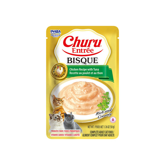 INABA Churu Entree Bisque Chicken Recipe with Tuna 50g
