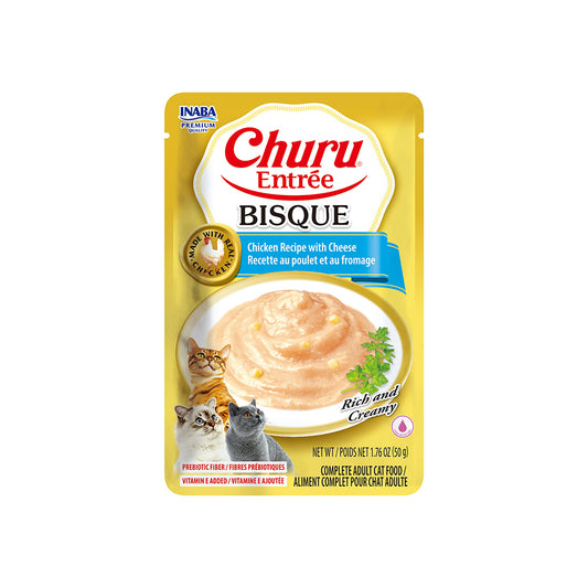 INABA Churu Entree Bisque Chicken Recipe with Cheese 50g