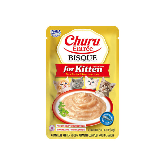 INABA Churu Entree Bisque Tuna Recipe for Kitten 50g