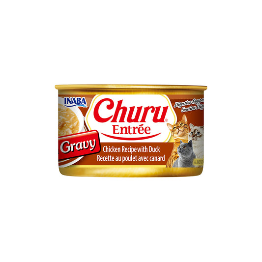 INABA Churu Entree in Gravy Chicken with Duck Wet Cat Food