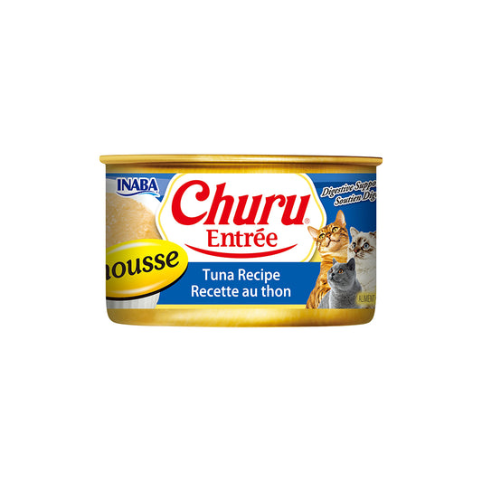 INABA Churu Entree Mousse Tuna Recipe Cat Canned Food 85g