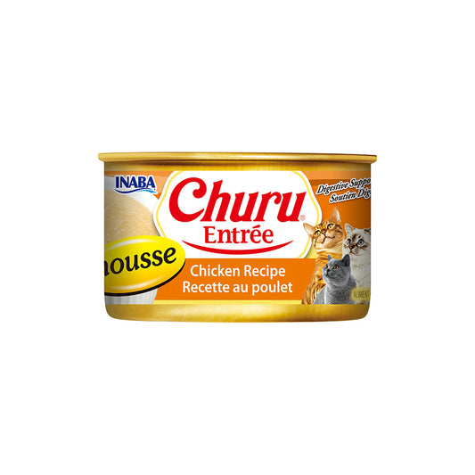 INABA Churu Entree Mousse Chicken Recipe Cat Canned Food 85g