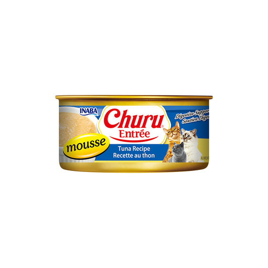 INABA Churu Entree Mousse Tuna Recipe Cat Canned Food 156g